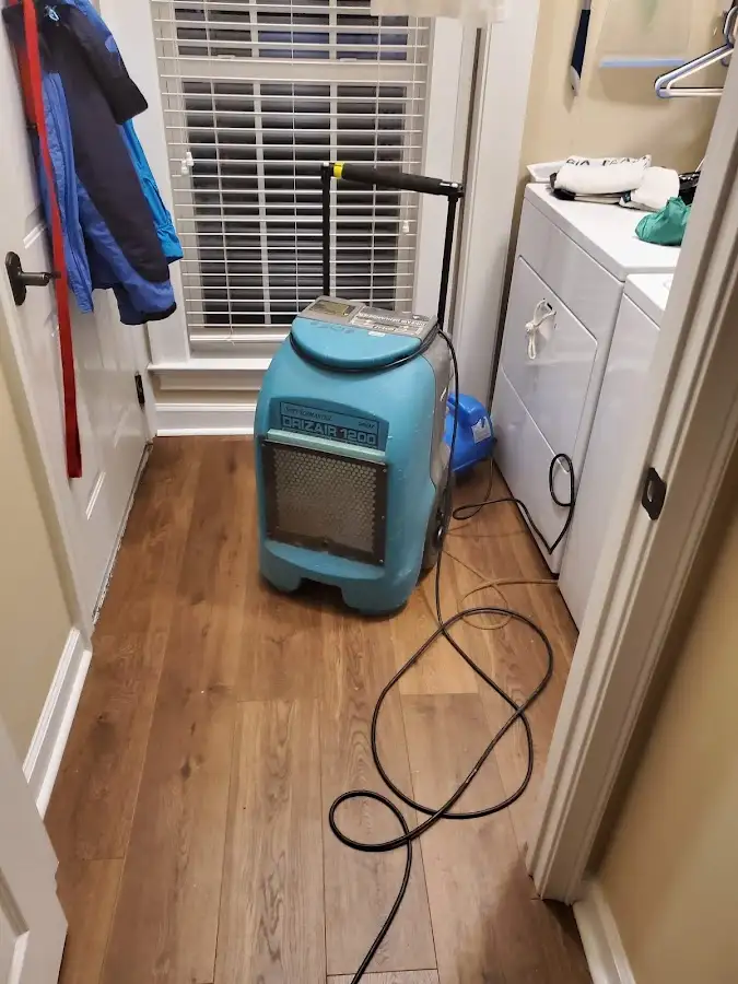 Commercial dehumidifier deployed for Crawl Space Restoration in New Brunswick
