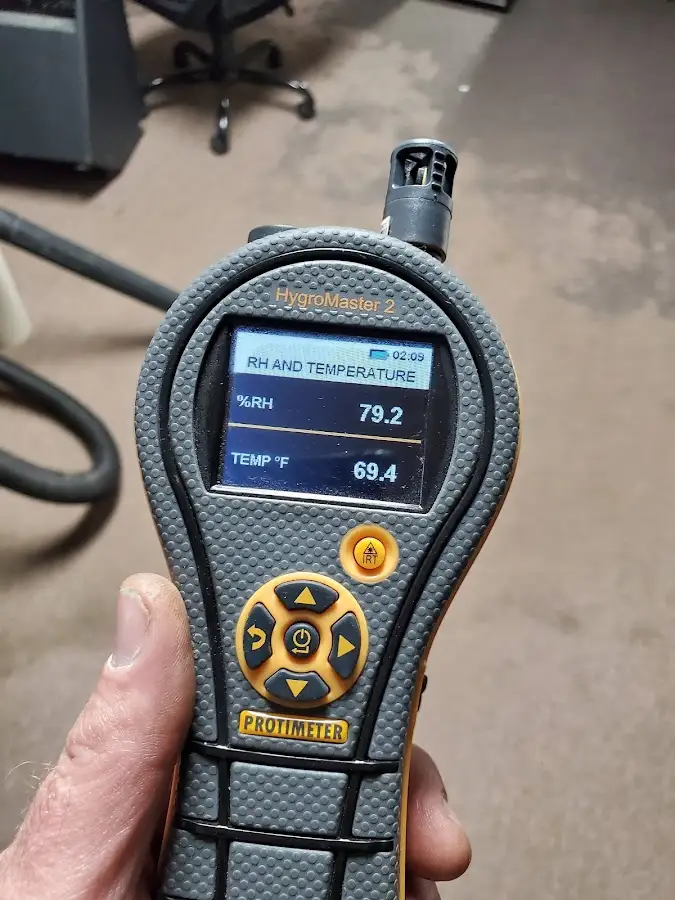 Moisture meter humidity assessment for Mold Remediation & Removal in New Brunswick